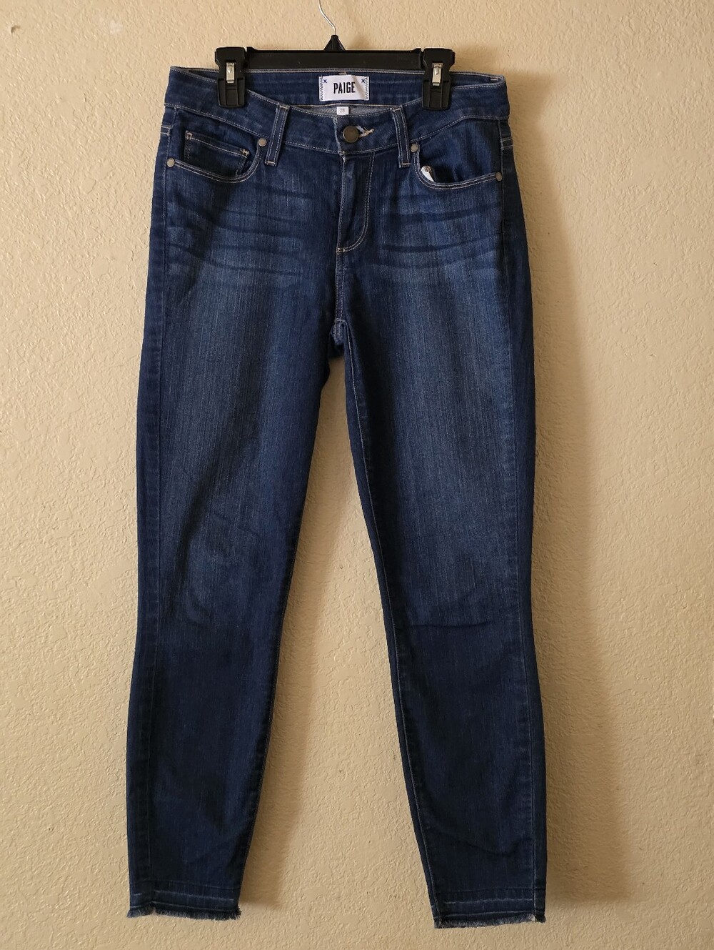 PAIGE Women's Blue  Indigo Skinny Jeans